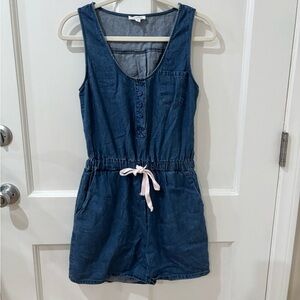Mittoshop  Blue Denim Romper